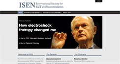 Desktop Screenshot of isen-ect.org