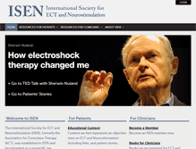 Tablet Screenshot of isen-ect.org